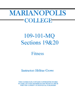 109-101-MQ Fitness - Helene Crowe -Sections 19 & 20