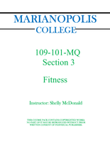 109-101-MQ Fitness - Shelly McDonald Section 3