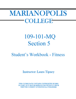 109-101-MQ Student's Workbook - Fitness - Laura Tipney - Section 5