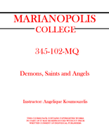 345-102-MQ - Demons, Saints and Angels - Angelique Koumouzelis