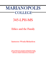 345-LPH-MS/A4 - Ethics and the Family - Wendy Richardson