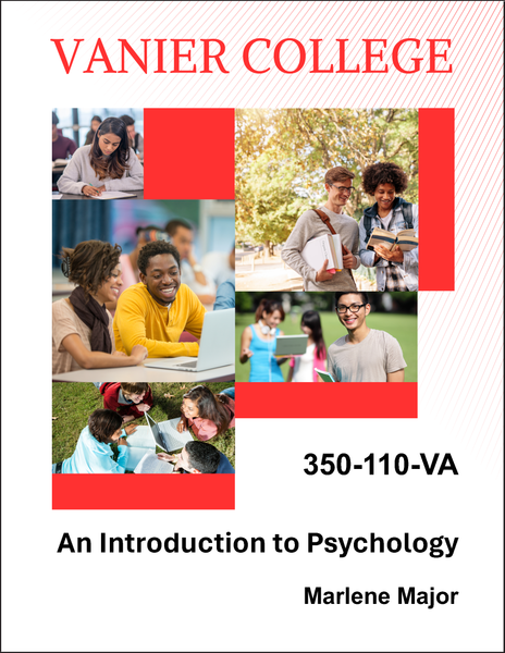 350-110-VA - An Introduction to Psychology - Marlene Major