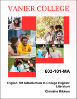 603-101-MA - Introduction to College English, Literature and Composition - Christine Rikkers