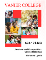 603-101-MB - Literature and Composition: Course Readings - Marianne Lynch