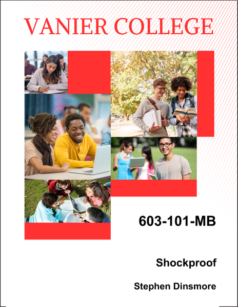 603-101-MB - Shockproof - Stephen Dinsmore - PRINT ONLY!!! NO DIGITAL VERSION OF THIS COURSE AVAILABLE