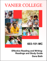 603-101-MC - Effective Reading and Writing: Readings and Study Guide - Dana Bath