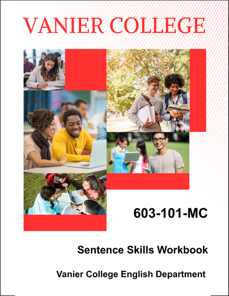 603-101-MC - Sentence Skills Workshop - Anthony Granato