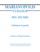 603-102-MQ - Arthurian Legends - Megan Fitz-James