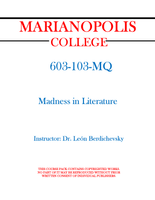 603-103-MQ - Madness in Literature - Leon Berdichevsky