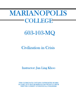 603-103-MQ - Civilization in Crisis - Jun Ling Khoo