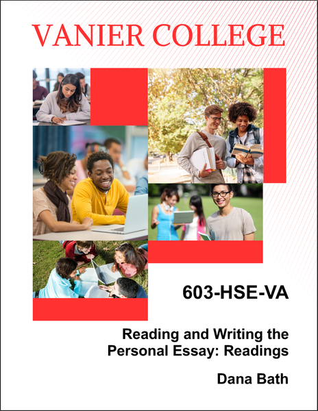 603-HSE-VA - Reading and Writing the Personal Essay: Readings - Dana Bath